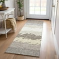 thumbnail image 1 of Addison Rugs Chantille Indoor/Outdoor Transitional Stripes Taupe Washable Runner Rug, 2'3" x 7'6", 1 of 6