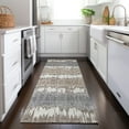 thumbnail image 1 of Addison Rugs Chantille Indoor/Outdoor Transitional Stripes Taupe Washable Runner Rug, 2'3" x 7'6", 1 of 6
