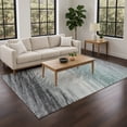 thumbnail image 1 of Addison Rugs Chantille Indoor/Outdoor Transitional Stripes Teal Machine Washable Rectangle Rug, 10' x 14', 1 of 8