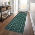 thumbnail image 1 of Addison Rugs Chantille Indoor/Outdoor Transitional Stripes Teal Washable Runner Rug, 2'3" x 7'6", 1 of 6
