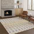 thumbnail image 1 of Addison Rugs Chantille Indoor/Outdoor Transitional Stripes Wheat Machine Washable Rectangle Rug, 5' x 7'6", 1 of 8