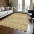 thumbnail image 1 of Addison Rugs Chantille Indoor/Outdoor Transitional Stripes Wheat Washable Rectangle Rug, 3' x 5', 1 of 6