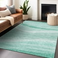 thumbnail image 1 of Addison Rugs Chantille Indoor/Outdoor Transitional Swirls Aqua Washable Rectangle Rug, 9' x 12', 1 of 6