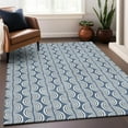 thumbnail image 1 of Addison Rugs Chantille Indoor/Outdoor Transitional Swirls Denim Washable Rectangle Rug, 10' x 14', 1 of 6