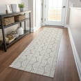 thumbnail image 1 of Addison Rugs Chantille Indoor/Outdoor Transitional Swirls Khaki Washable Runner Rug, 2'3" x 7'6", 1 of 6
