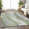 thumbnail image 1 of Addison Rugs Chantille Indoor/Outdoor Transitional Swirls Olive Washable Rectangle Rug, 2'6" x 3'10", 1 of 6