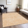 thumbnail image 1 of Addison Rugs Chantille Indoor/Outdoor Transitional Swirls Peach Washable Rectangle Rug, 2'6" x 3'10", 1 of 6