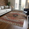 thumbnail image 1 of Addison Rugs Chantille Indoor/Outdoor Transitional Tribal Paprika Machine Washable Rectangle Rug, 3' x 5', 1 of 7