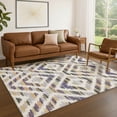 thumbnail image 1 of Addison Rugs Chantille Indoor/Outdoor Transitional Tribal Purple Machine Washable Rectangle Rug, 9' x 12', 1 of 8