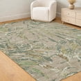 thumbnail image 1 of Addison Rugs Chantille Indoor/Outdoor Transitional Tropical Khaki Machine Washable Rectangle Rug, 5' x 7'6", 1 of 8