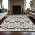 thumbnail image 1 of Addison Rugs Chantille Indoor/Outdoor Transitional Vintage Chocolate Washable Rectangle Rug, 8' x 10', 1 of 6