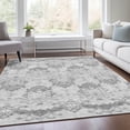 thumbnail image 1 of Addison Rugs Chantille Indoor/Outdoor Transitional Vintage Graphite Washable Rectangle Rug, 8' x 10', 1 of 6