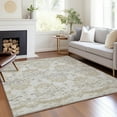 thumbnail image 1 of Addison Rugs Chantille Indoor/Outdoor Transitional Vintage Ivory Washable Rectangle Rug, 9' x 12', 1 of 6