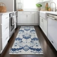 thumbnail image 1 of Addison Rugs Chantille Indoor/Outdoor Transitional Vintage Navy Washable Runner Rug, 2'3" x 7'6", 1 of 6