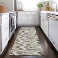 thumbnail image 1 of Addison Rugs Chantille Indoor/Outdoor Transitional Waves Beige Washable Runner Rug, 2'3" x 7'6", 1 of 6