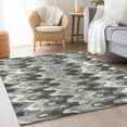 thumbnail image 1 of Addison Rugs Chantille Indoor/Outdoor Transitional Waves Gray Washable Rectangle Rug, 10' x 14', 1 of 6