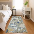 thumbnail image 1 of Addison Rugs Chantille Indoor/Outdoor Contemporary Abstract Putty Machine Washable Runner Rug, 2'3" x 7'6", 1 of 8