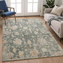 Addison Rugs Chantille Indoor/Outdoor Traditional Basil Machine Washable Rectangle Rug, 10' x 14'