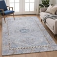 thumbnail image 1 of Addison Rugs Chantille Indoor/Outdoor Traditional Sky Machine Washable Rectangle Rug, 5' x 7'6", 1 of 8