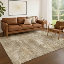 Addison Rugs Chantille Indoor/Outdoor Transitional Abstract Beige Machine Washable Rectangle Rug, 10' x 14'