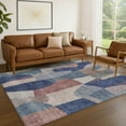 thumbnail image 1 of Addison Rugs Chantille Indoor/Outdoor Transitional Abstract Blue Machine Washable Rectangle Rug, 10' x 14', 1 of 8