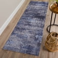 thumbnail image 1 of Addison Rugs Chantille Indoor/Outdoor Transitional Abstract Blue Machine Washable Runner Rug, 2'3" x 7'6", 1 of 8