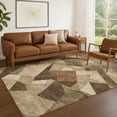 thumbnail image 1 of Addison Rugs Chantille Indoor/Outdoor Transitional Abstract Brown Machine Washable Rectangle Rug, 10' x 14', 1 of 8
