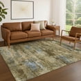 thumbnail image 1 of Addison Rugs Chantille Indoor/Outdoor Transitional Abstract Brown Machine Washable Rectangle Rug, 10' x 14', 1 of 8