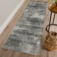 thumbnail image 1 of Addison Rugs Chantille Indoor/Outdoor Transitional Abstract Gray Machine Washable Runner Rug, 2'3" x 7'6", 1 of 8