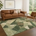 thumbnail image 1 of Addison Rugs Chantille Indoor/Outdoor Transitional Abstract Green Machine Washable Rectangle Rug, 9' x 12', 1 of 8