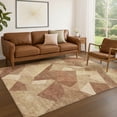 thumbnail image 1 of Addison Rugs Chantille Indoor/Outdoor Transitional Abstract Paprika Machine Washable Rectangle Rug, 9' x 12', 1 of 8