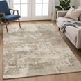 thumbnail image 1 of Addison Rugs Chantille Indoor/Outdoor Transitional Abstract Taupe Machine Washable Rectangle Rug, 5' x 7'6", 1 of 8