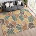 thumbnail image 1 of Addison Rugs Chantille Indoor/Outdoor Transitional Floral Basil Machine Washable Rectangle Rug, 8' x 10', 1 of 8