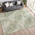 thumbnail image 1 of Addison Rugs Chantille Indoor/Outdoor Transitional Floral Celery Machine Washable Rectangle Rug, 10' x 14', 1 of 8