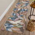 thumbnail image 1 of Addison Rugs Chantille Indoor/Outdoor Transitional Floral Copper Machine Washable Runner Rug, 2'3" x 7'6", 1 of 8