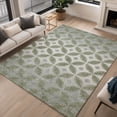 thumbnail image 1 of Addison Rugs Chantille Indoor/Outdoor Transitional Geometric Basil Machine Washable Rectangle Rug, 3' x 5', 1 of 8