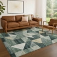thumbnail image 1 of Addison Rugs Chantille Indoor/Outdoor Transitional Geometric Basil Machine Washable Rectangle Rug, 8' x 10', 1 of 8