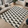 thumbnail image 1 of Addison Rugs Chantille Indoor/Outdoor Transitional Geometric Black Machine Washable Rectangle Rug, 10' x 14', 1 of 8
