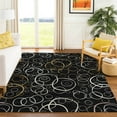 thumbnail image 1 of Addison Rugs Chantille Indoor/Outdoor Transitional Geometric Black Machine Washable Rectangle Rug, 10' x 14', 1 of 8