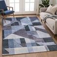 thumbnail image 1 of Addison Rugs Chantille Indoor/Outdoor Transitional Geometric Blue Machine Washable Rectangle Rug, 10' x 14', 1 of 8