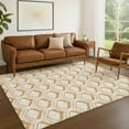 thumbnail image 1 of Addison Rugs Chantille Indoor/Outdoor Transitional Geometric Copper Machine Washable Rectangle Rug, 9' x 12', 1 of 8