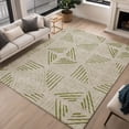thumbnail image 1 of Addison Rugs Chantille Indoor/Outdoor Transitional Geometric Flax Machine Washable Rectangle Rug, 10' x 14', 1 of 8
