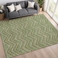 thumbnail image 1 of Addison Rugs Chantille Indoor/Outdoor Transitional Geometric Green Machine Washable Rectangle Rug, 8' x 10', 1 of 8