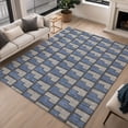 thumbnail image 1 of Addison Rugs Chantille Indoor/Outdoor Transitional Geometric Navy Machine Washable Rectangle Rug, 10' x 14', 1 of 8