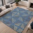 thumbnail image 1 of Addison Rugs Chantille Indoor/Outdoor Transitional Geometric Navy Machine Washable Rectangle Rug, 8' x 10', 1 of 8