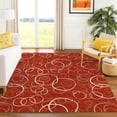 thumbnail image 1 of Addison Rugs Chantille Indoor/Outdoor Transitional Geometric Red Machine Washable Rectangle Rug, 10' x 14', 1 of 8