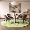 thumbnail image 1 of Addison Rugs Dream Shag Premium Machine Washable Transitional Abstract Aloe Round Rug, 8' x 8', 1 of 8