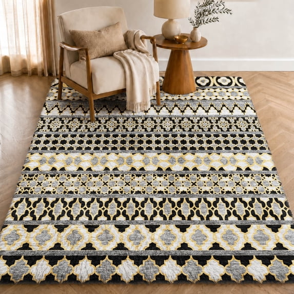 Shag Pattern Rugs Addison Rugs Dream Shag Premium Machine Washable Transitional Bohemian ...
