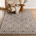 Large Recctangle Rugs Addison Rugs Dream Shag Premium Machine Washable Transitional Geometric ...