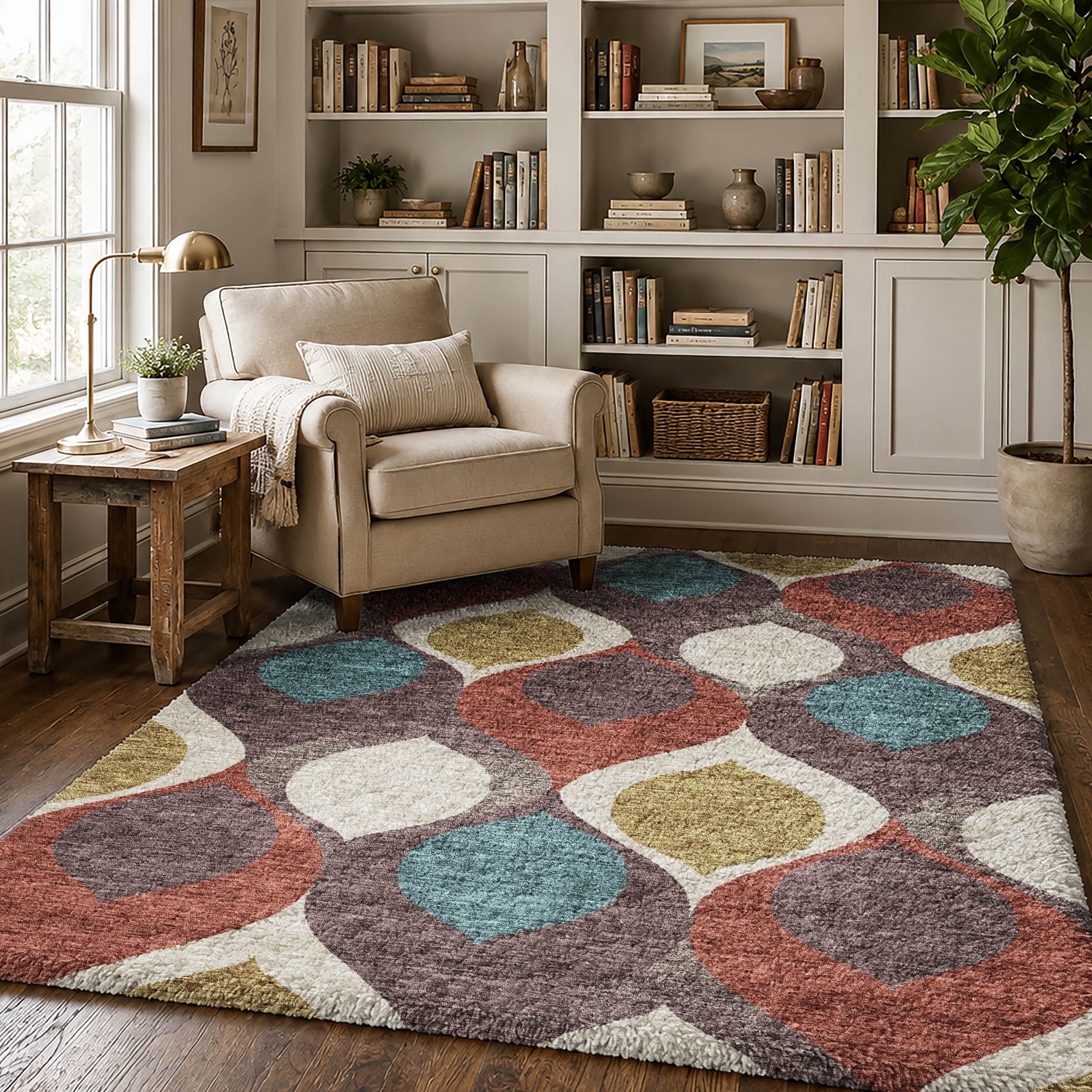 Addison Rugs Dream Shag Premium Machine Washable Transitional Mid ...